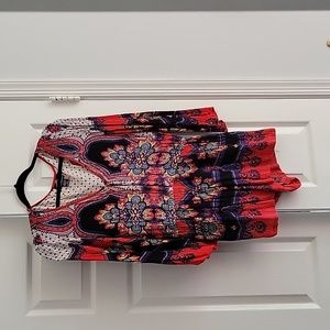 Unique Bohemian romper with pockets!!
